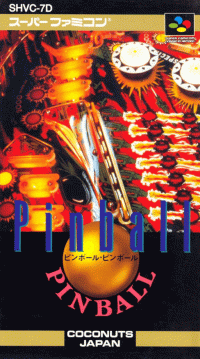 Pinball Pinball Super Famicom  box art
